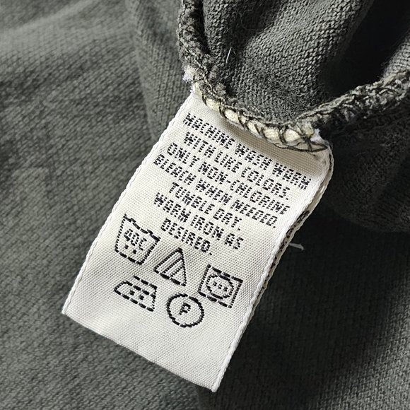 Vintage Eddie Bauer Green Striped Cotton Short Sleeve Polo L - Picture 7 of 9